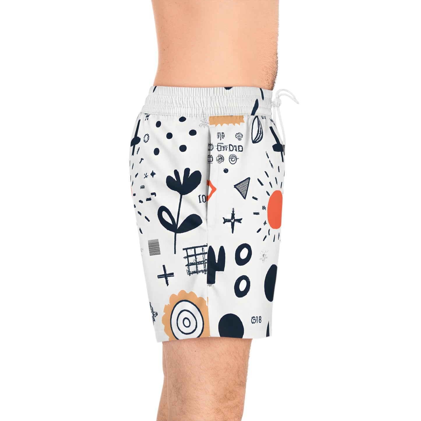 Gestura Alta - Men's Mid-Length Swim Shorts