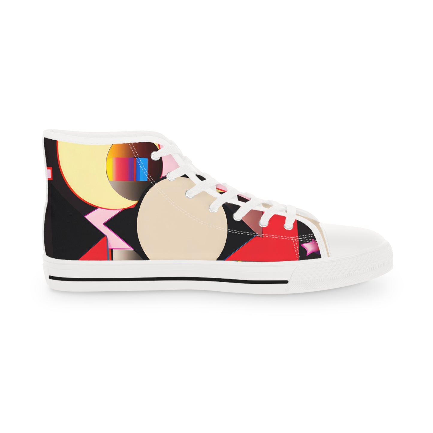 Metriqué Loretta - Men's High-Top Sneakers