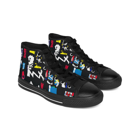 Munie Mildred - Women's Classic HIgh-Top Sneakers