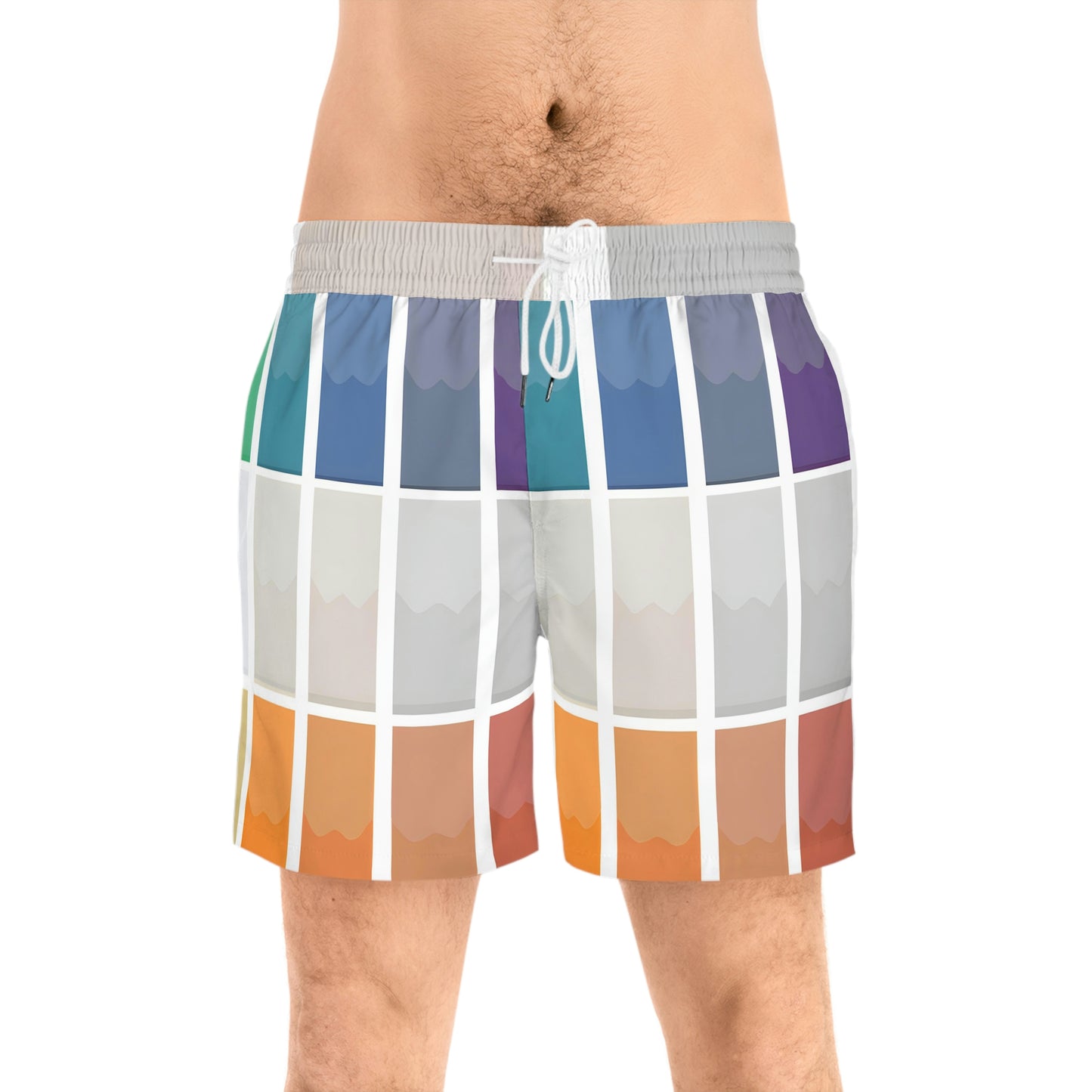 Grada Elaine - Men's Mid-Length Swim Shorts