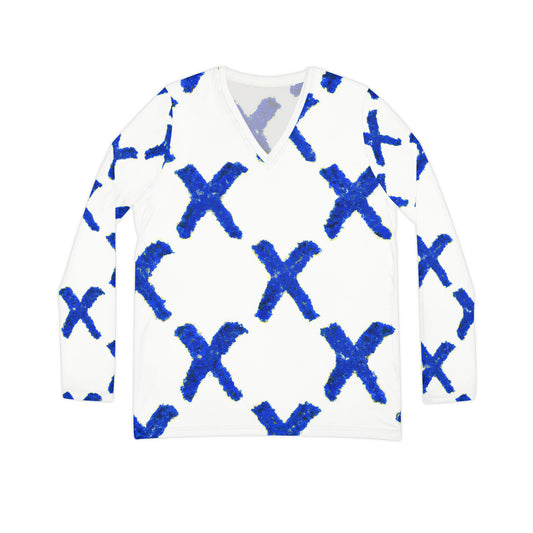 Cion Florence - Women's Long-Sleeve V-neck Shirt