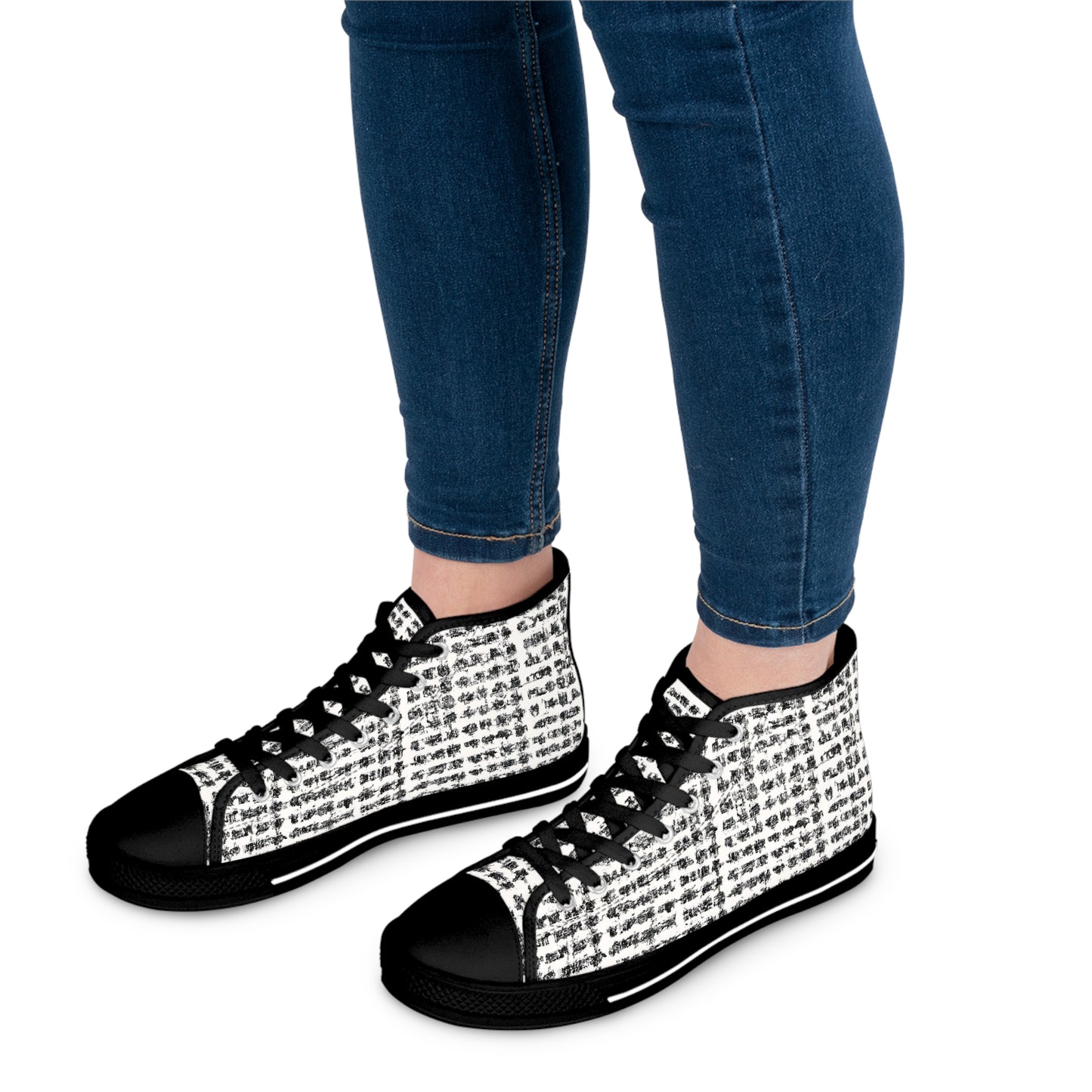 Cion Irene - Women's High-Top Sneakers