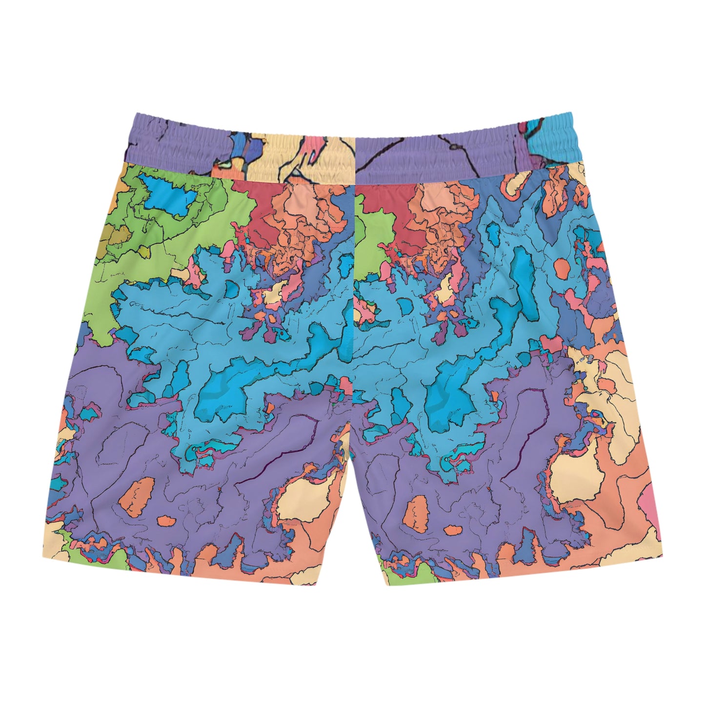 Mitri Winston - Men's Mid-Length Swim Shorts