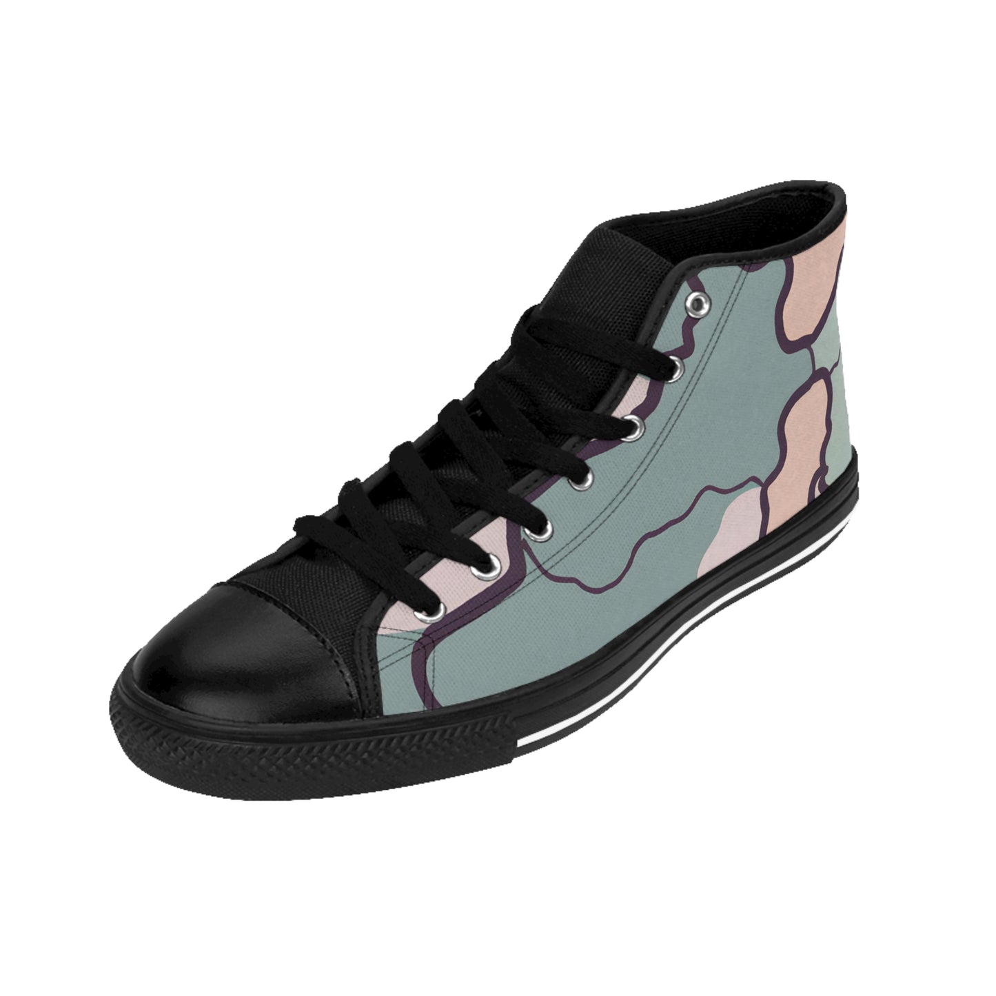 Mitri Charlotte - Women's Classic HIgh-Top Sneakers