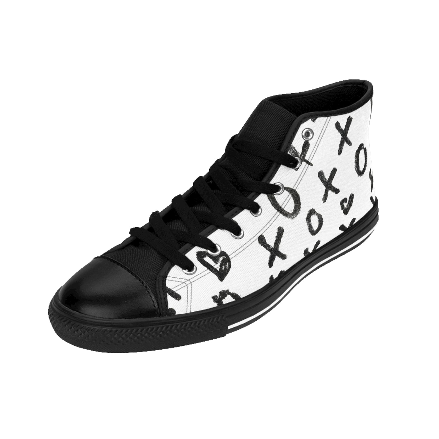 Cion Walterine - Women's Classic HIgh-Top Sneakers