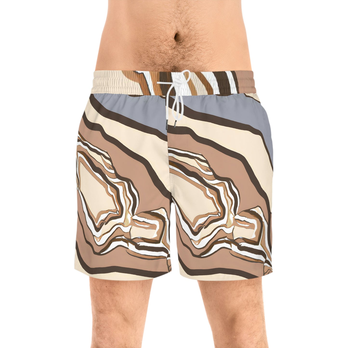 Mitri Hazel - Men's Mid-Length Swim Shorts