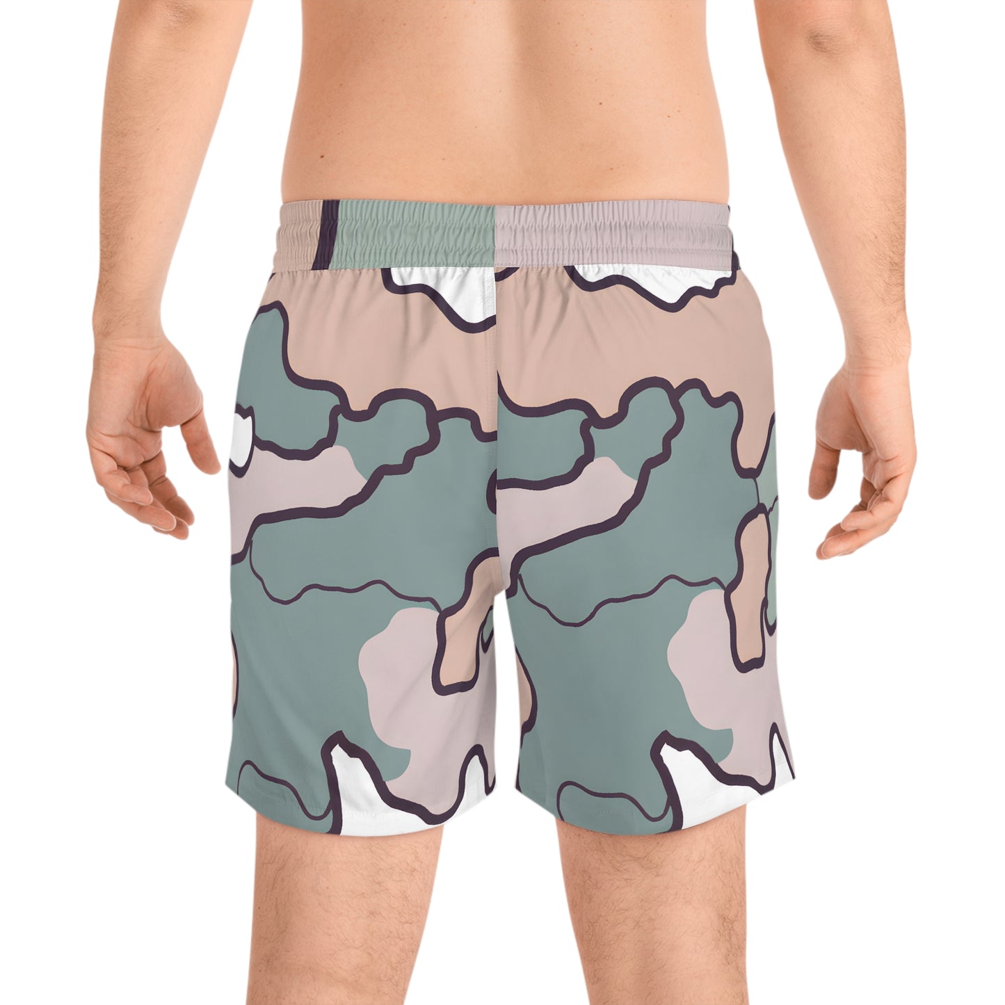 Mitri Charlotte - Men's Mid-Length Swim Shorts