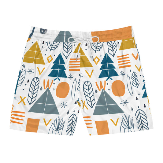 Gestura Lena - Men's Mid-Length Swim Shorts