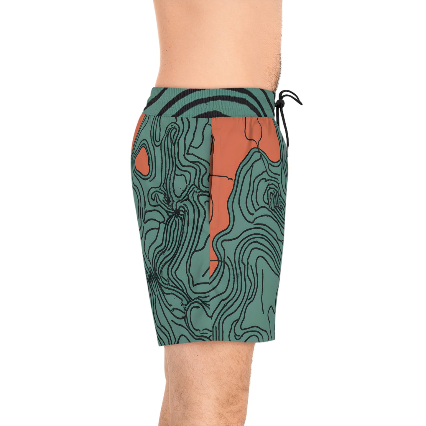 Mitri Evelyn - Men's Mid-Length Swim Shorts