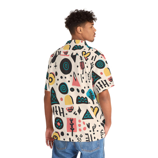 Gestura Gertrude - Men's Button-Down Short-Sleeve