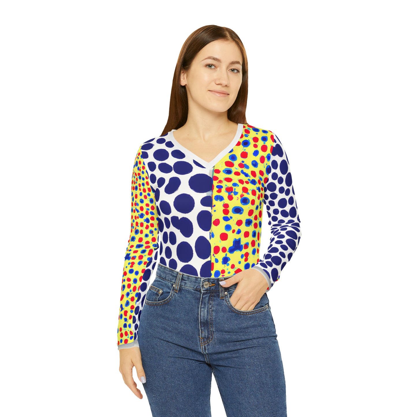 Ecos Maisie - Women's Long-Sleeve V-neck Shirt