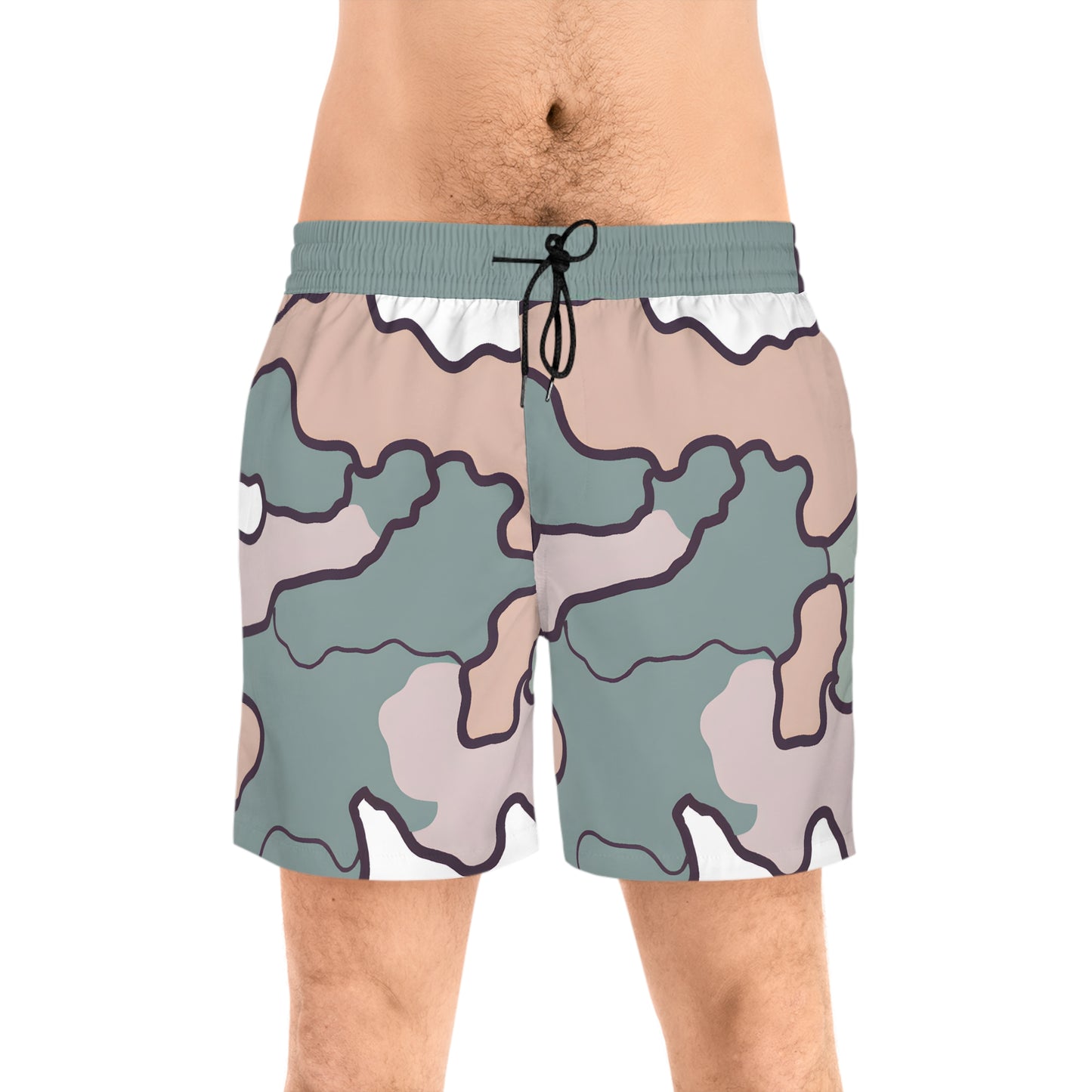 Mitri Charlotte - Men's Mid-Length Swim Shorts