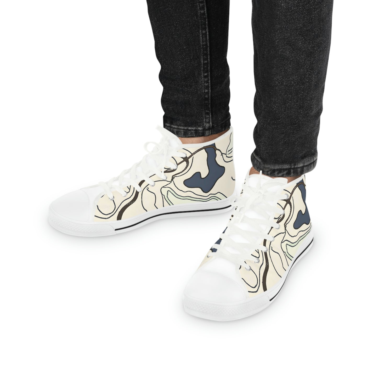 Mitri Winifred - Men's High-Top Sneakers