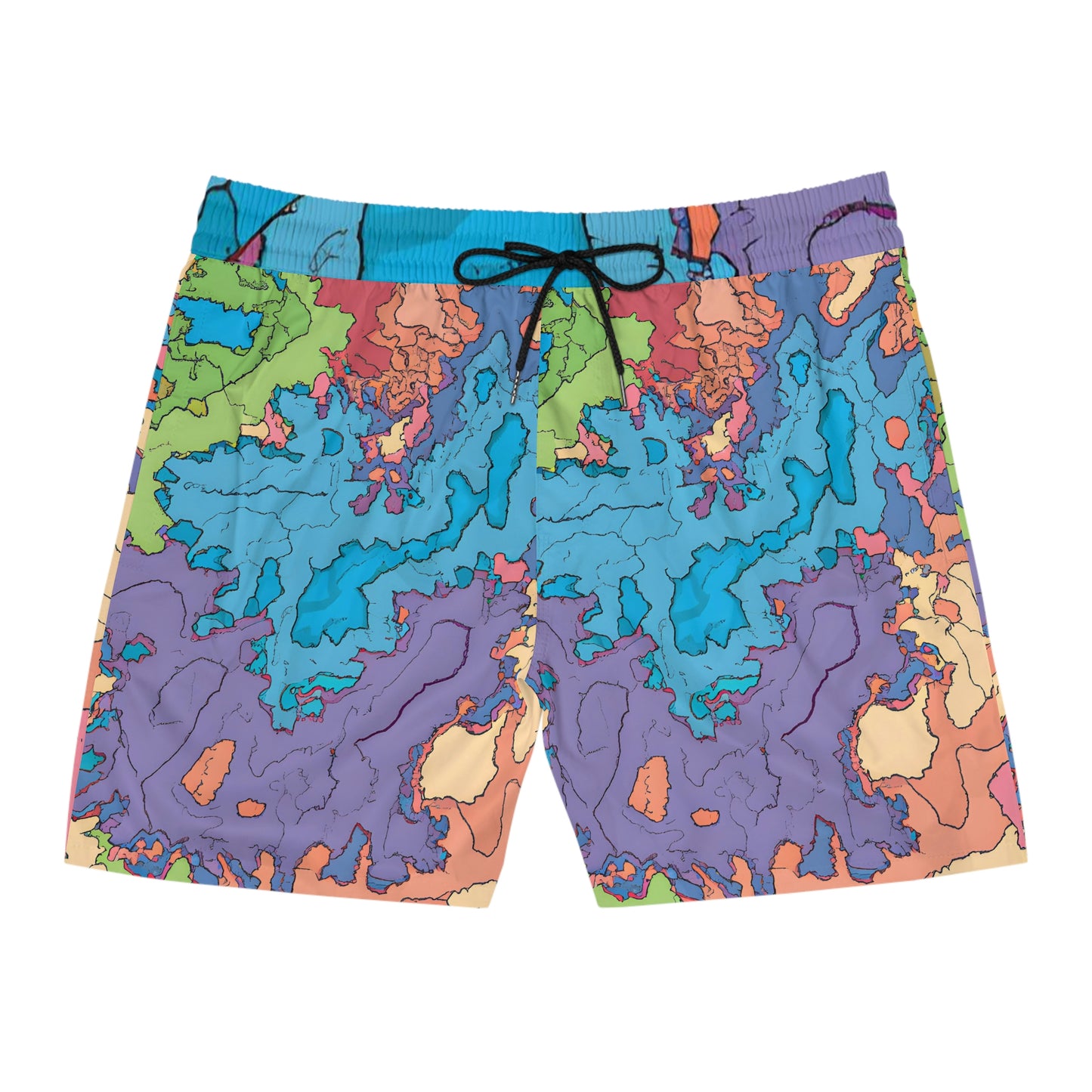 Mitri Winston - Men's Mid-Length Swim Shorts