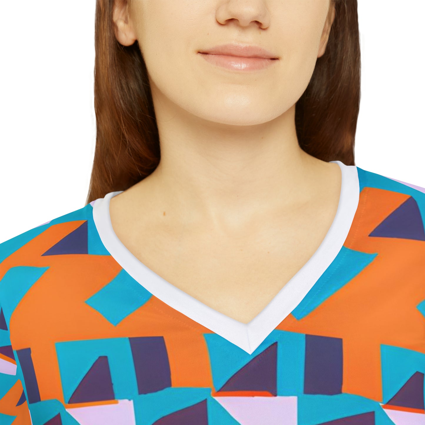 Metriqué Nellie - Women's Long-Sleeve V-neck Shirt