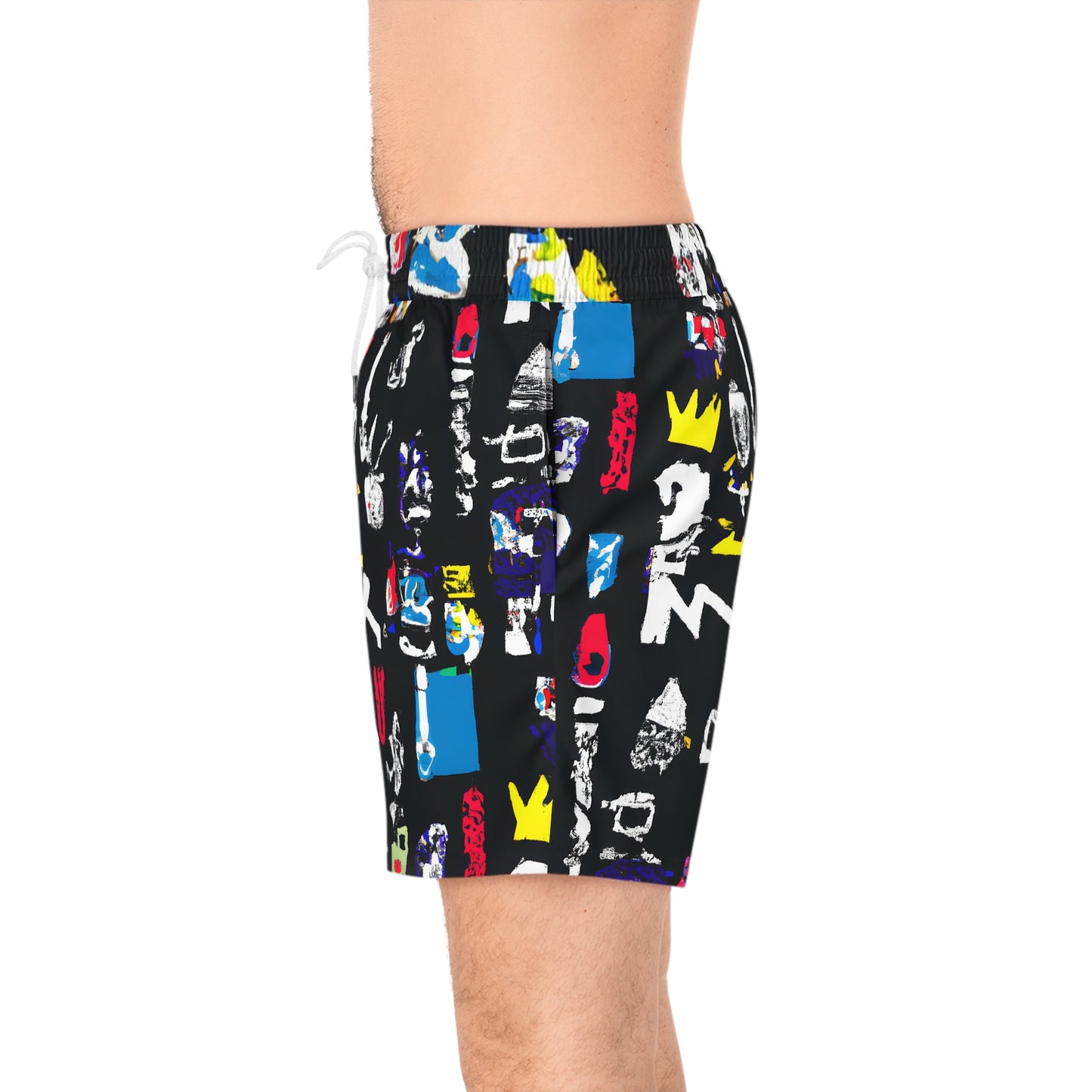 Munie Mildred - Men's Mid-Length Swim Shorts