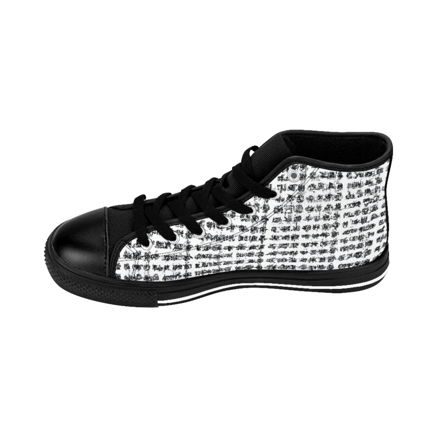 Cion Irene - Women's Classic HIgh-Top Sneakers