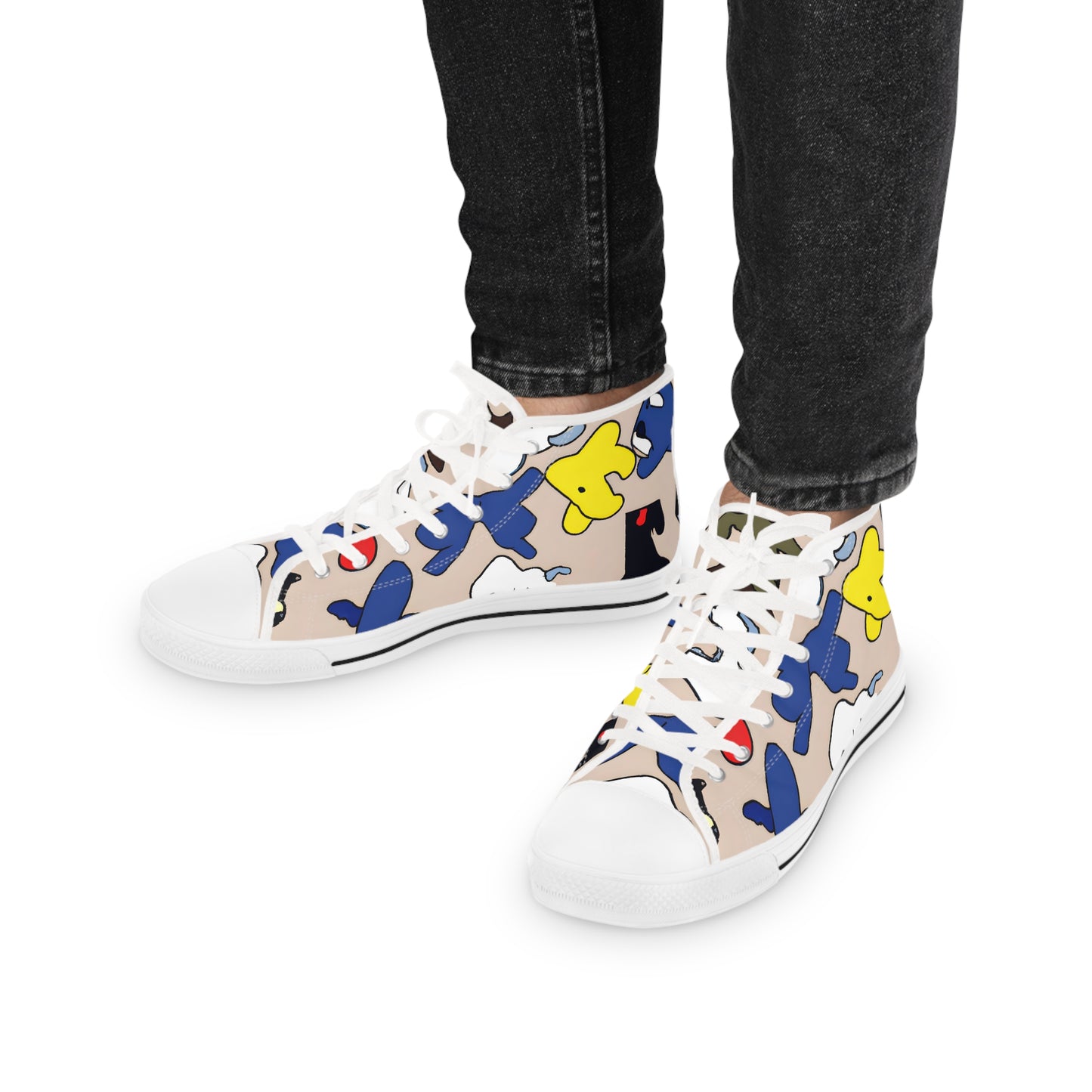 Munie Roscoe - Men's High-Top Sneakers