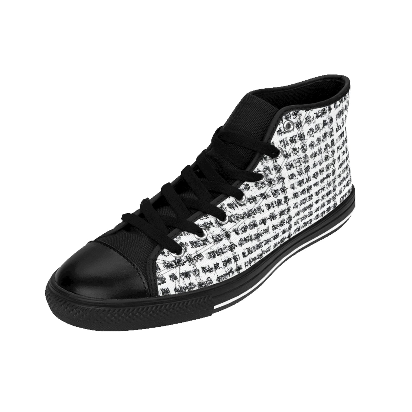 Cion Irene - Women's Classic HIgh-Top Sneakers