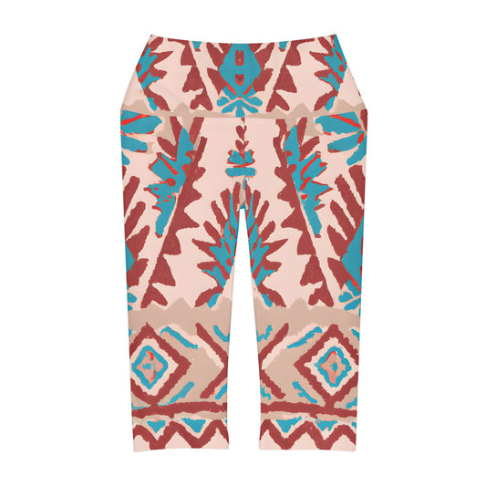 Nativa Donald - Yoga Capri Leggings