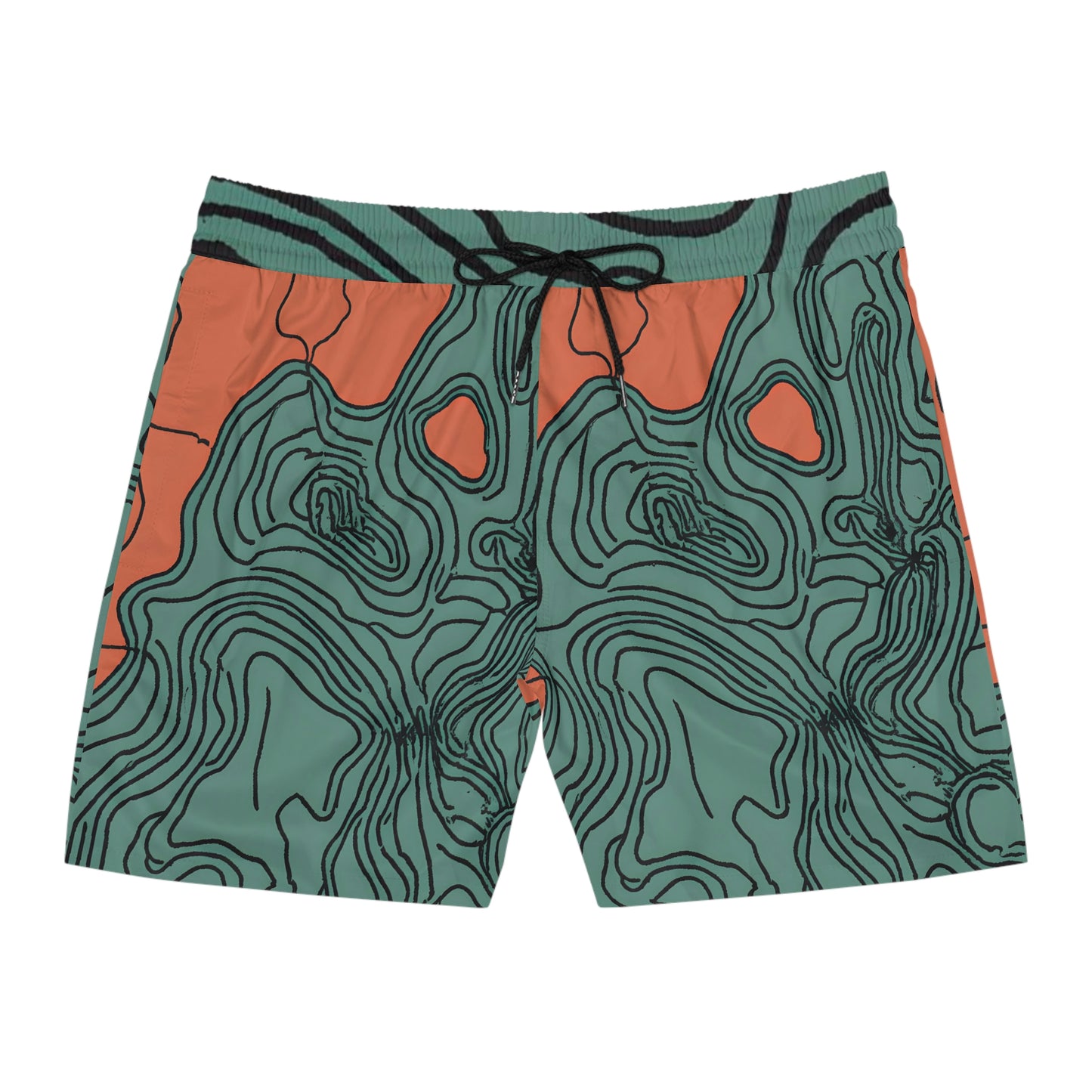 Mitri Evelyn - Men's Mid-Length Swim Shorts