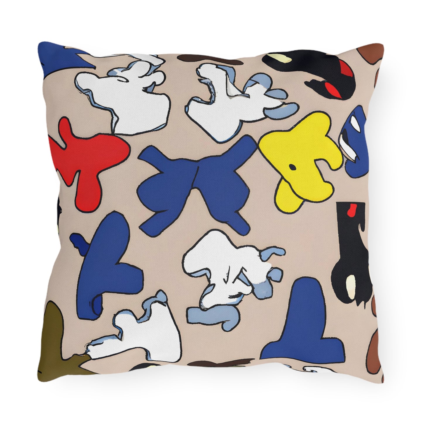 Munie Roscoe - Outdoor Art Pillow