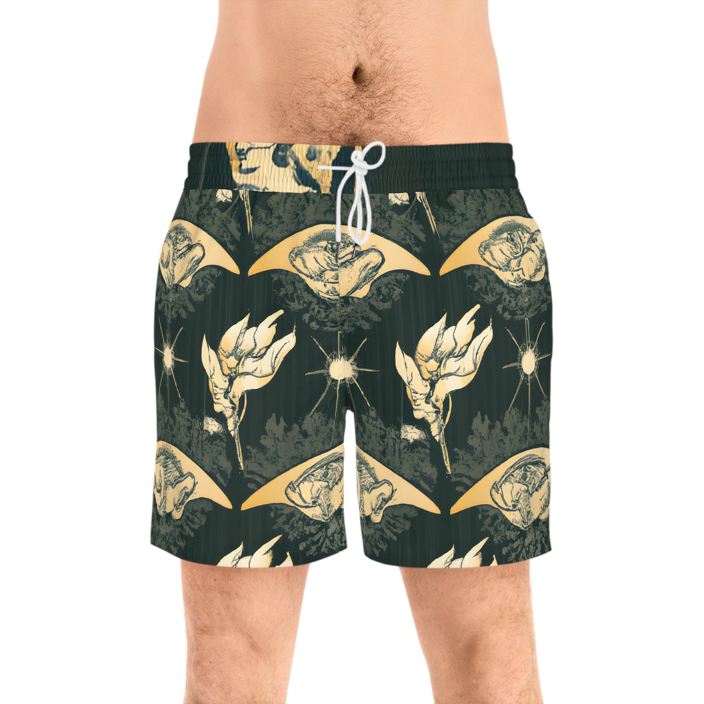 Grada Mavis - Men's Mid-Length Swim Shorts