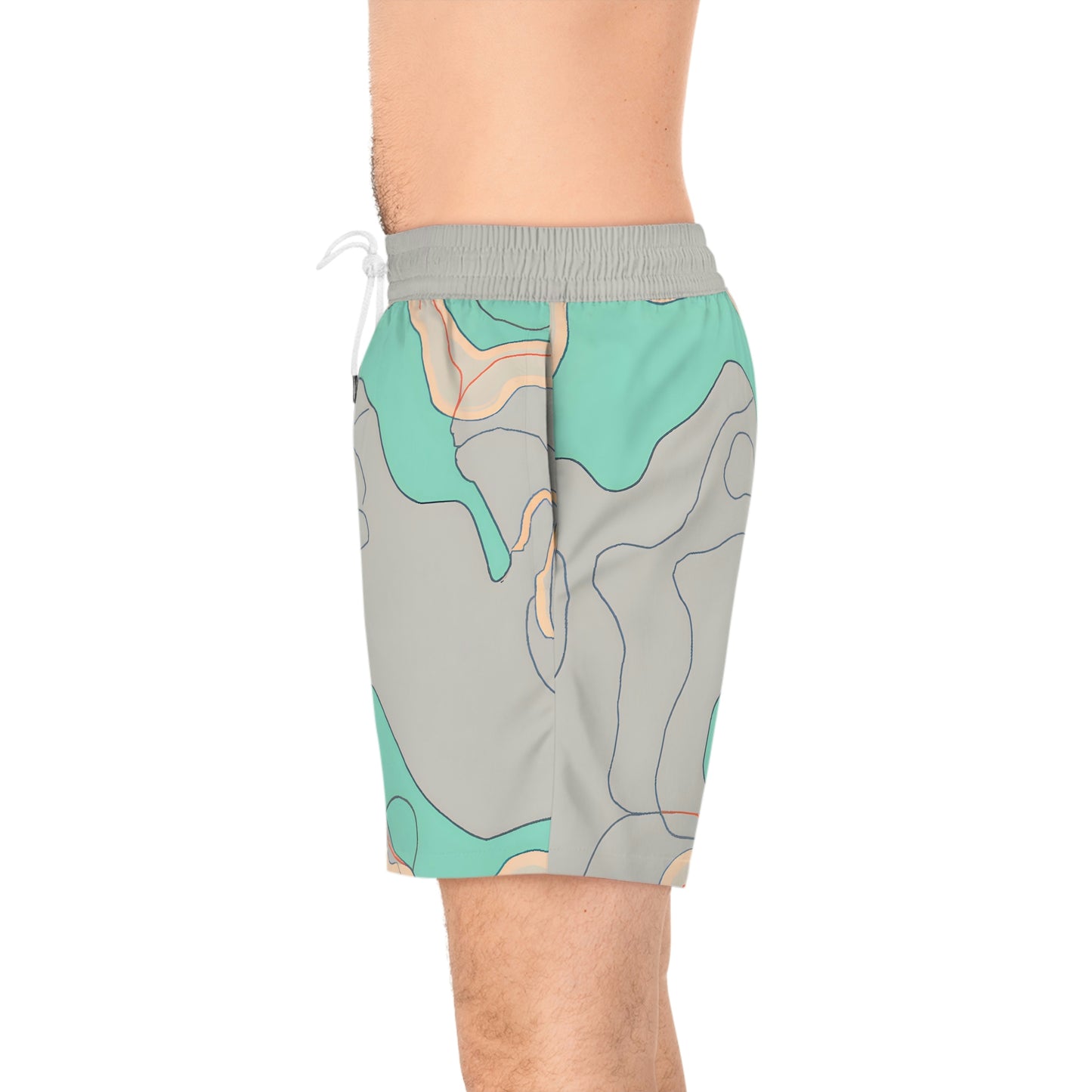 Mitri Joycelyn - Men's Mid-Length Swim Shorts