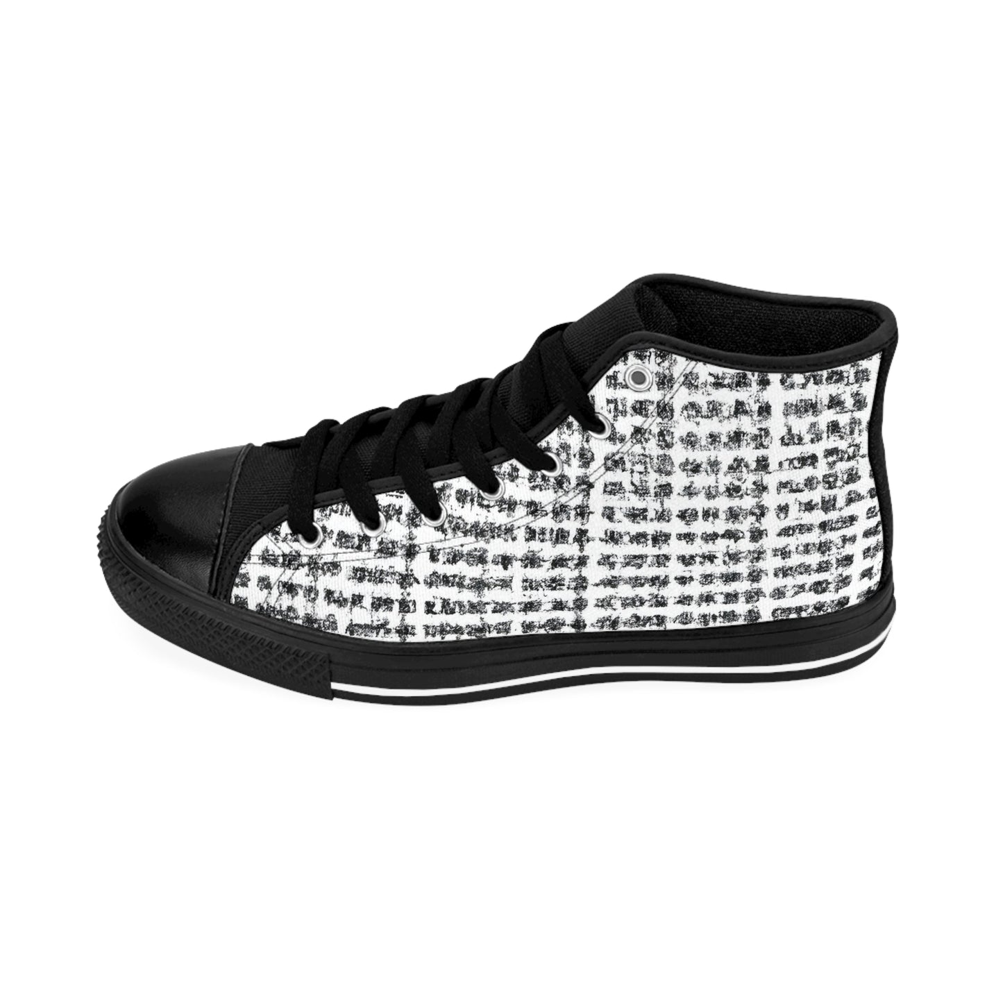 Cion Irene - Women's Classic HIgh-Top Sneakers