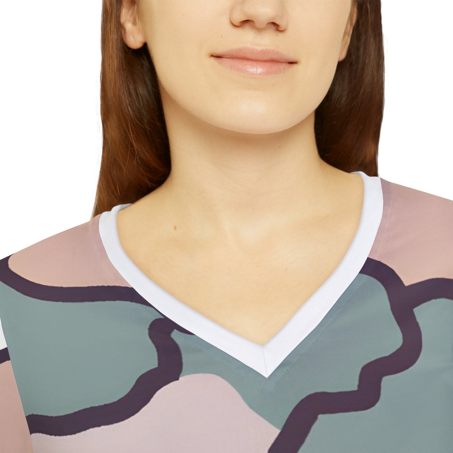 Mitri Charlotte - Women's Long-Sleeve V-neck Shirt