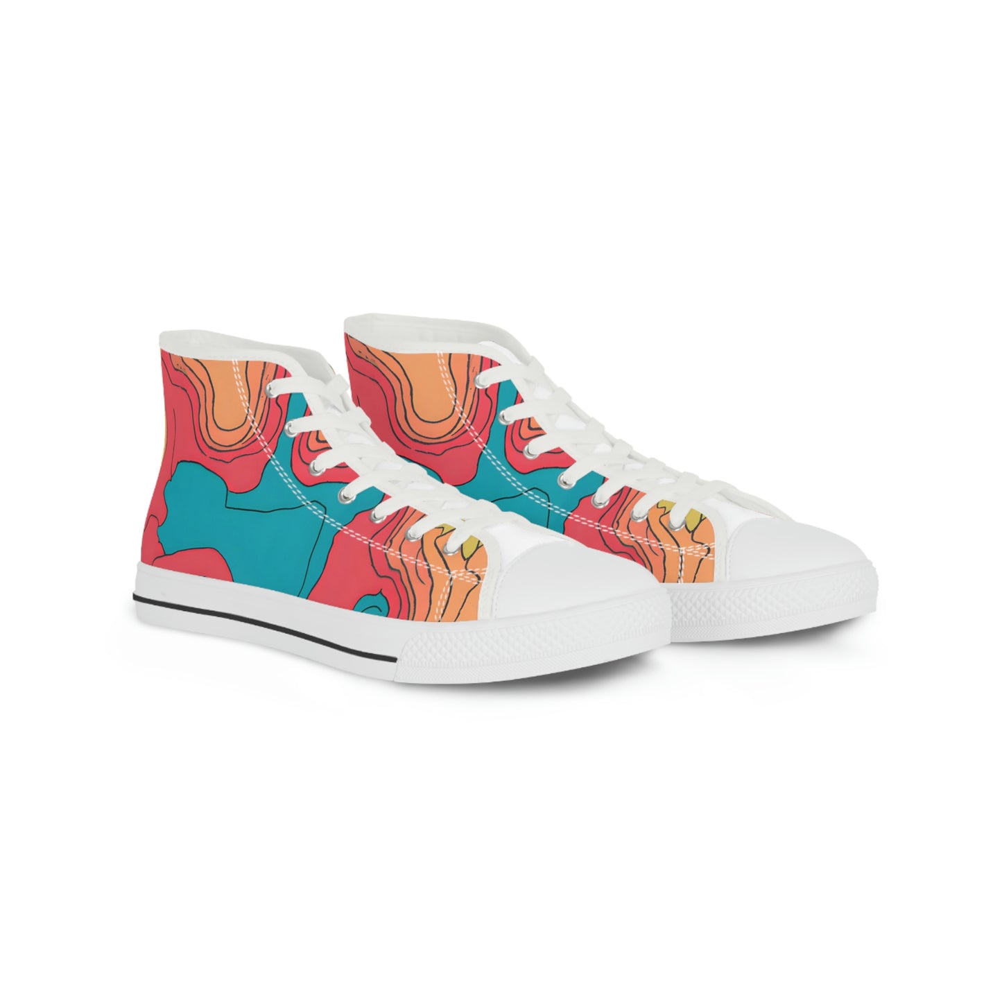 Mitri Winifred - Men's High-Top Sneakers