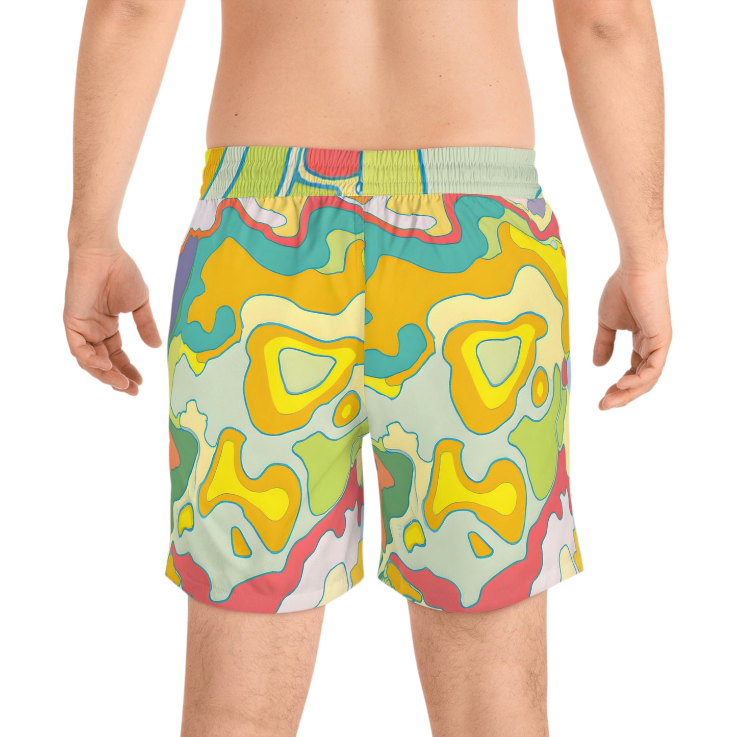 Mitri Myrtle - Men's Mid-Length Swim Shorts