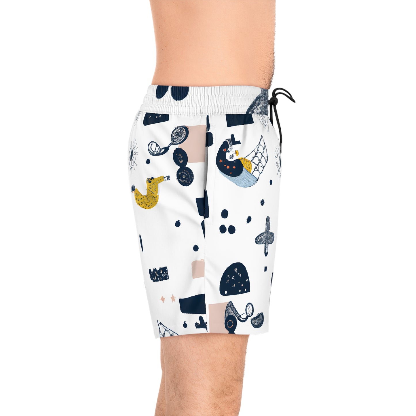 Gestura Winston - Men's Mid-Length Swim Shorts