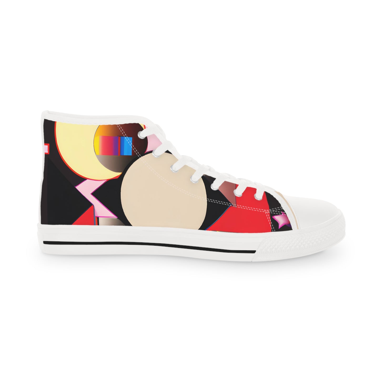 Metriqué Loretta - Men's High-Top Sneakers