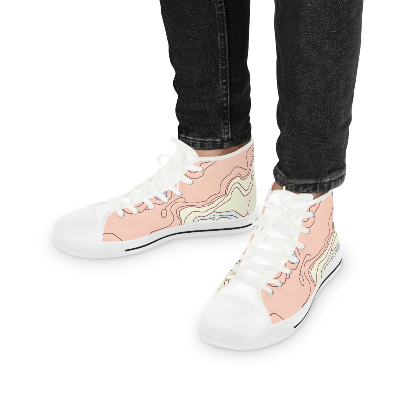 Mitri Frankie - Men's High-Top Sneakers