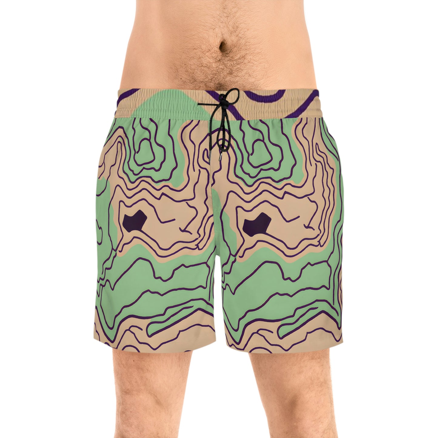 Mitri Gwendolyn - Men's Mid-Length Swim Shorts