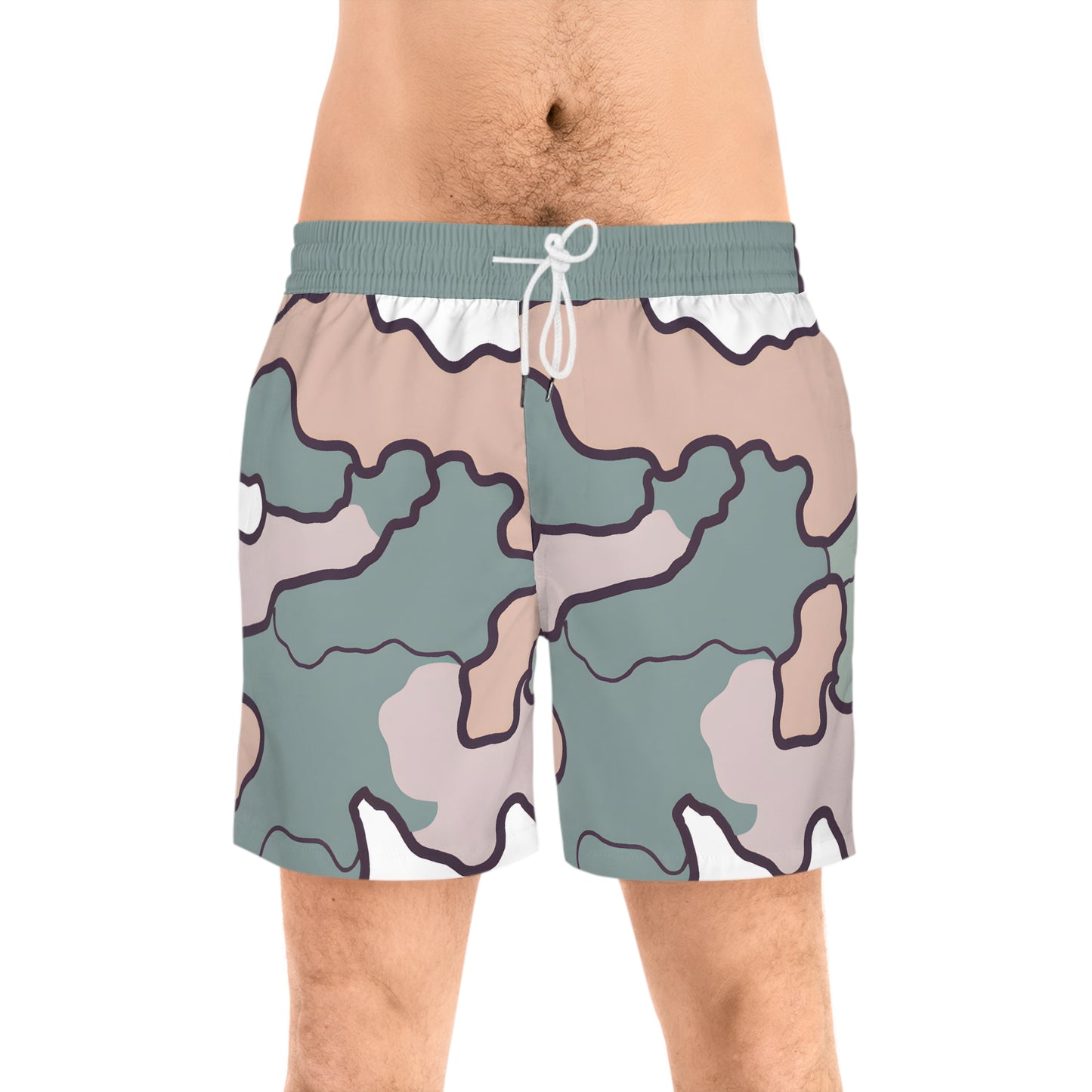 Mitri Charlotte - Men's Mid-Length Swim Shorts