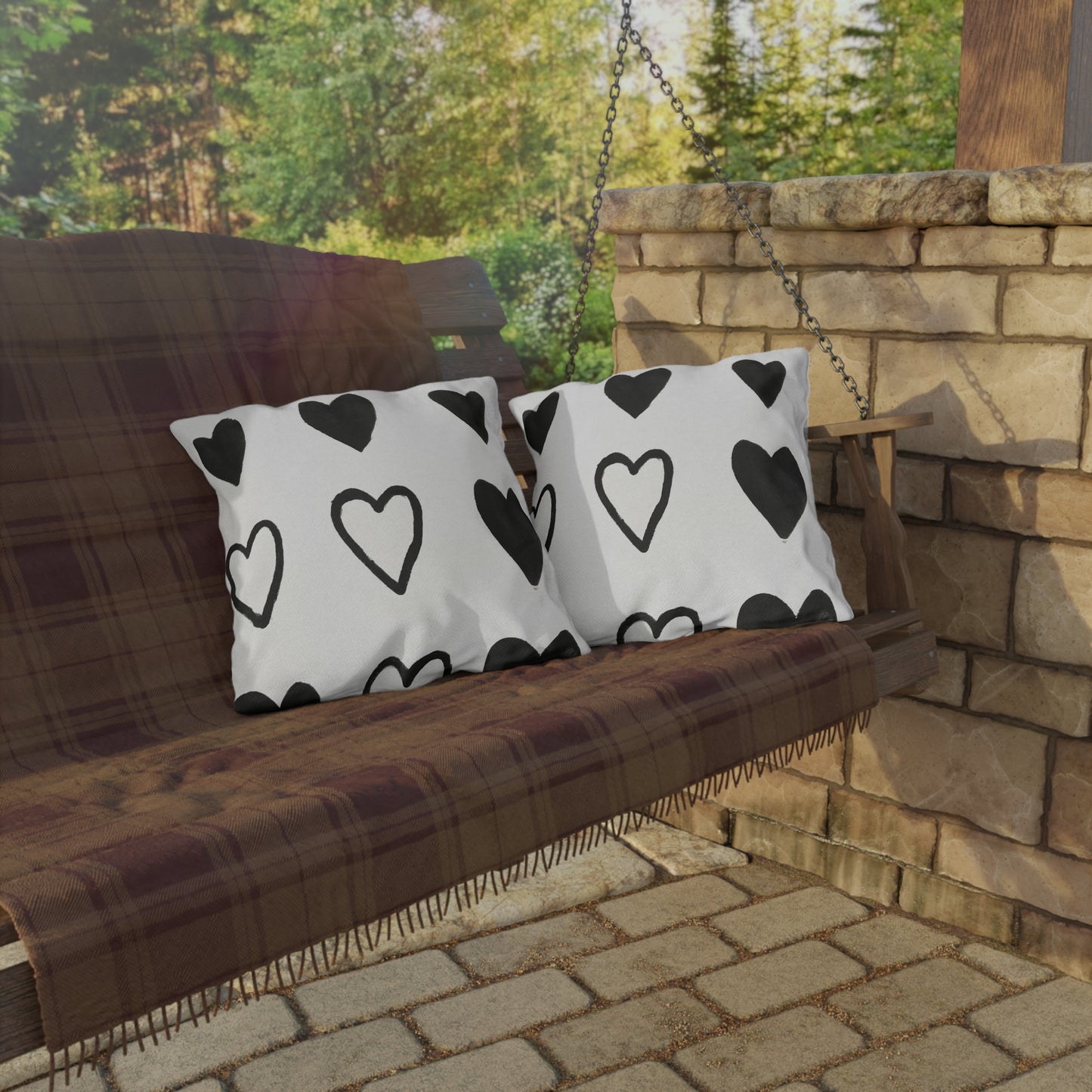 Cion Irene - Outdoor Art Pillow