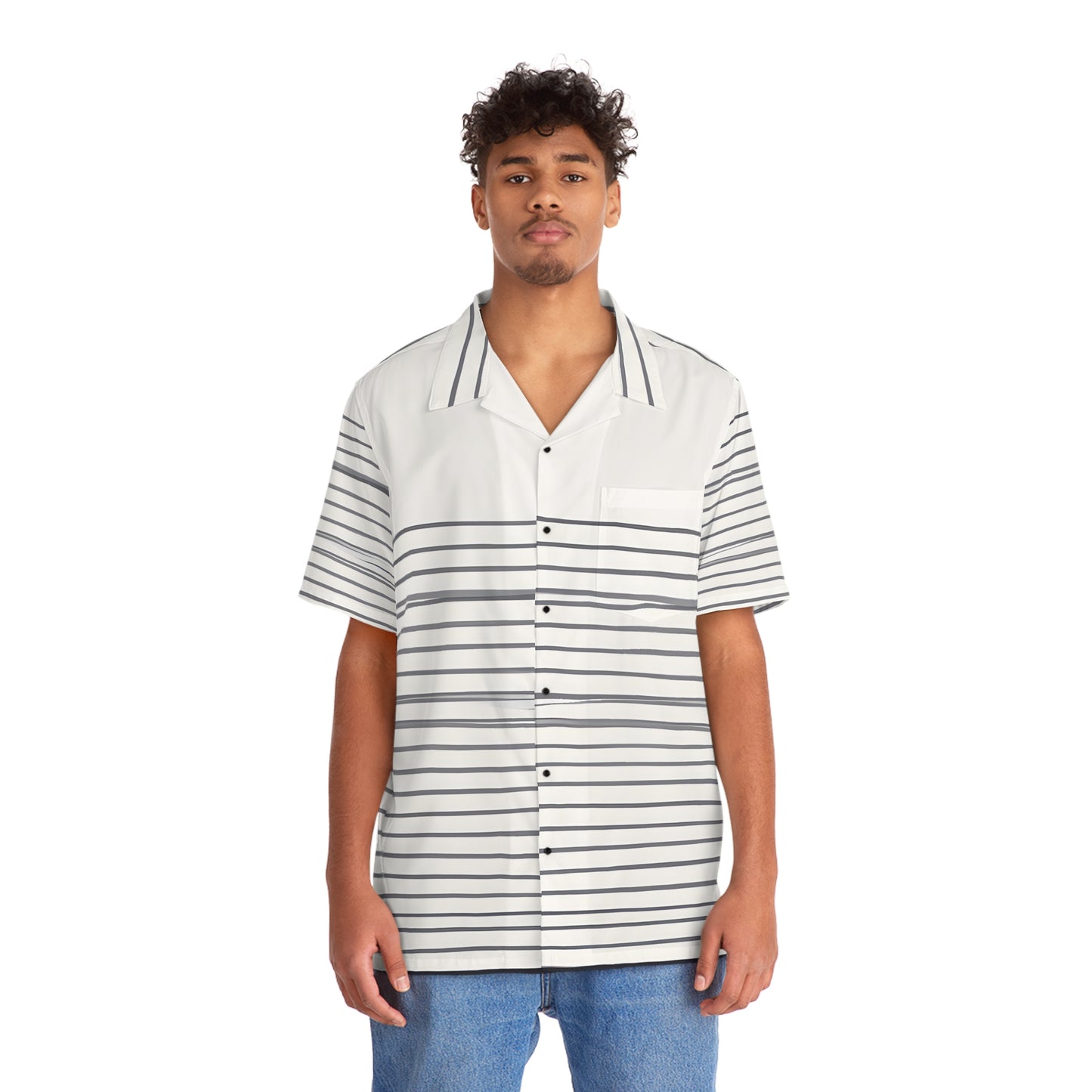 Lino Winifred - Men's Button-Down Short-Sleeve
