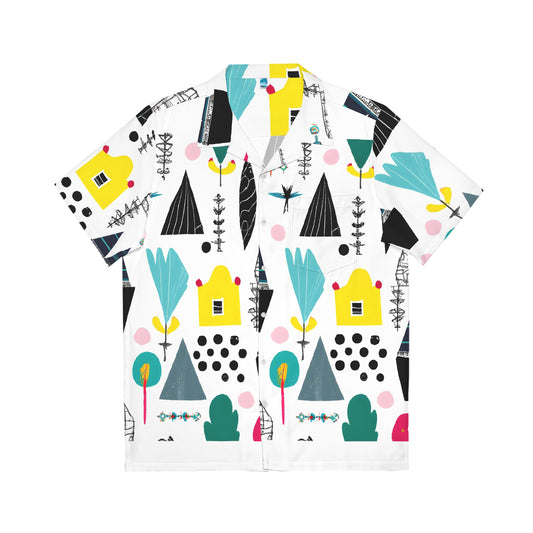 Gestura Loretta - Men's Button-Down Short-Sleeve