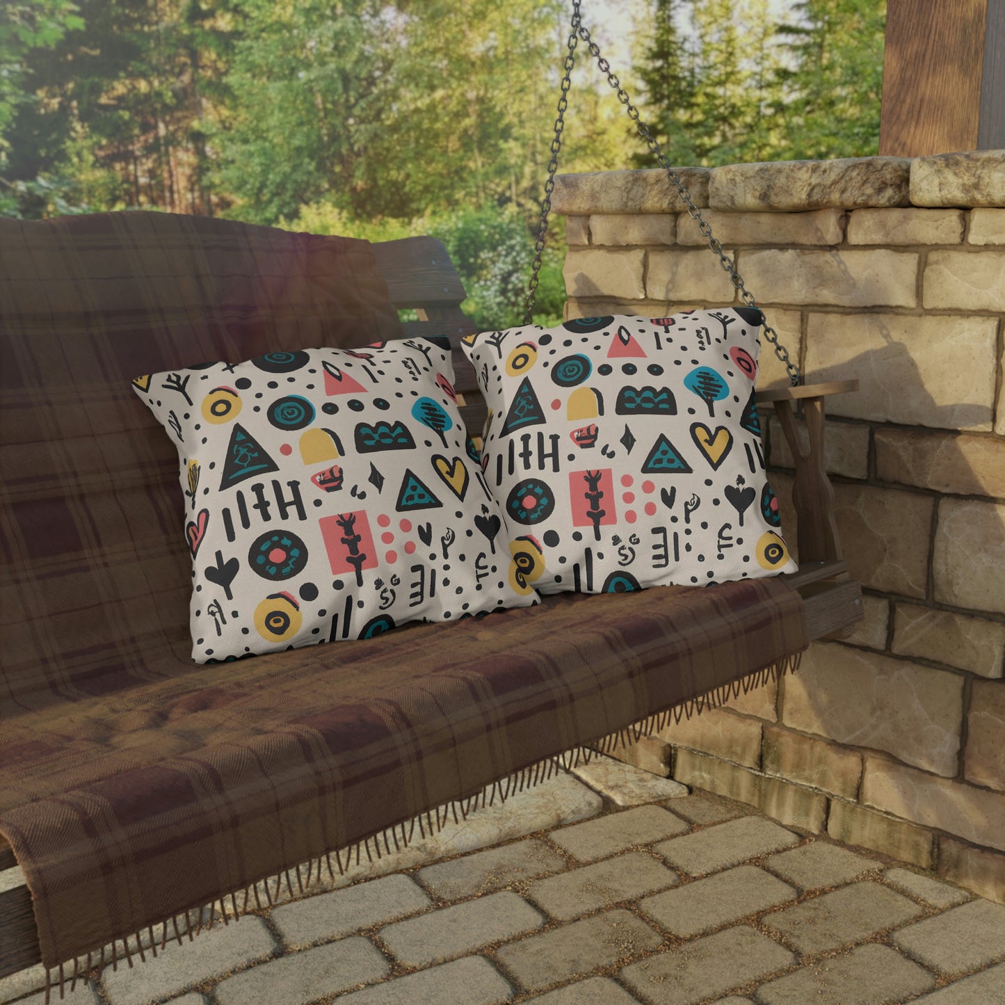 Gestura Gertrude - Outdoor Art Pillows