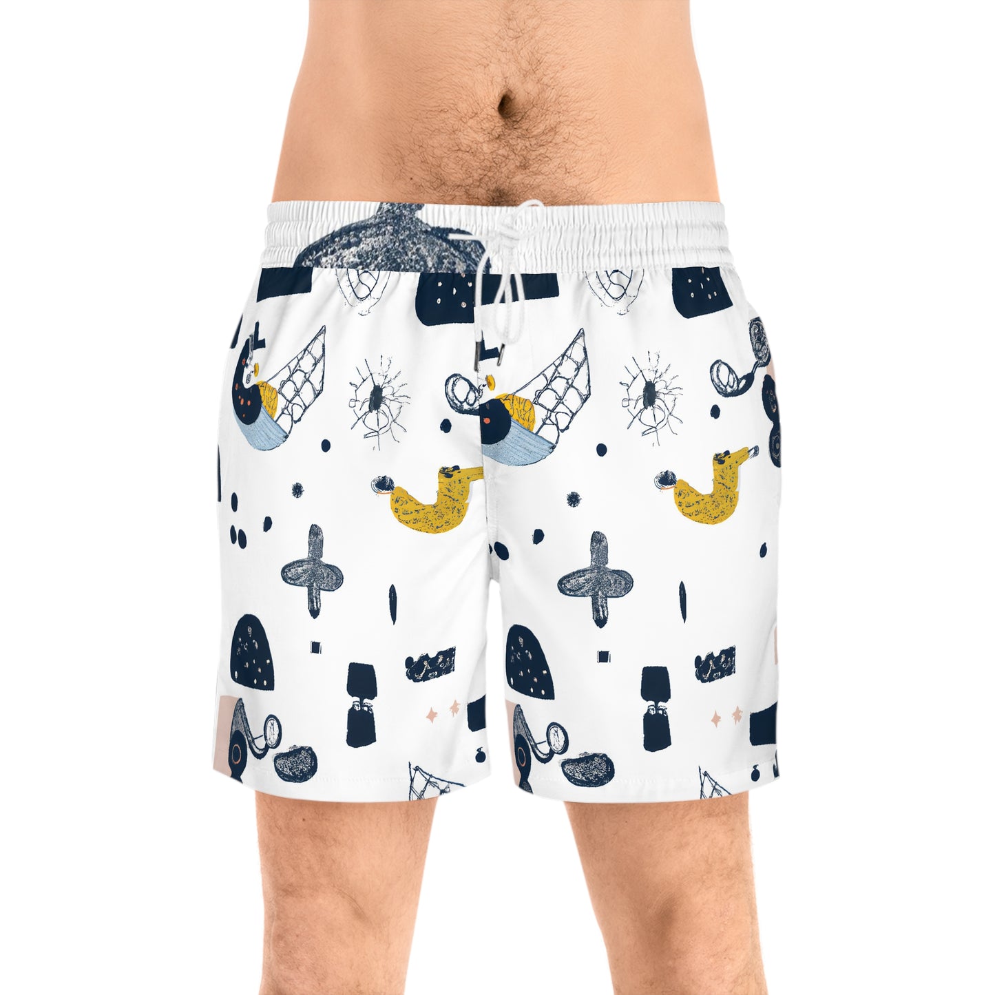 Gestura Winston - Men's Mid-Length Swim Shorts