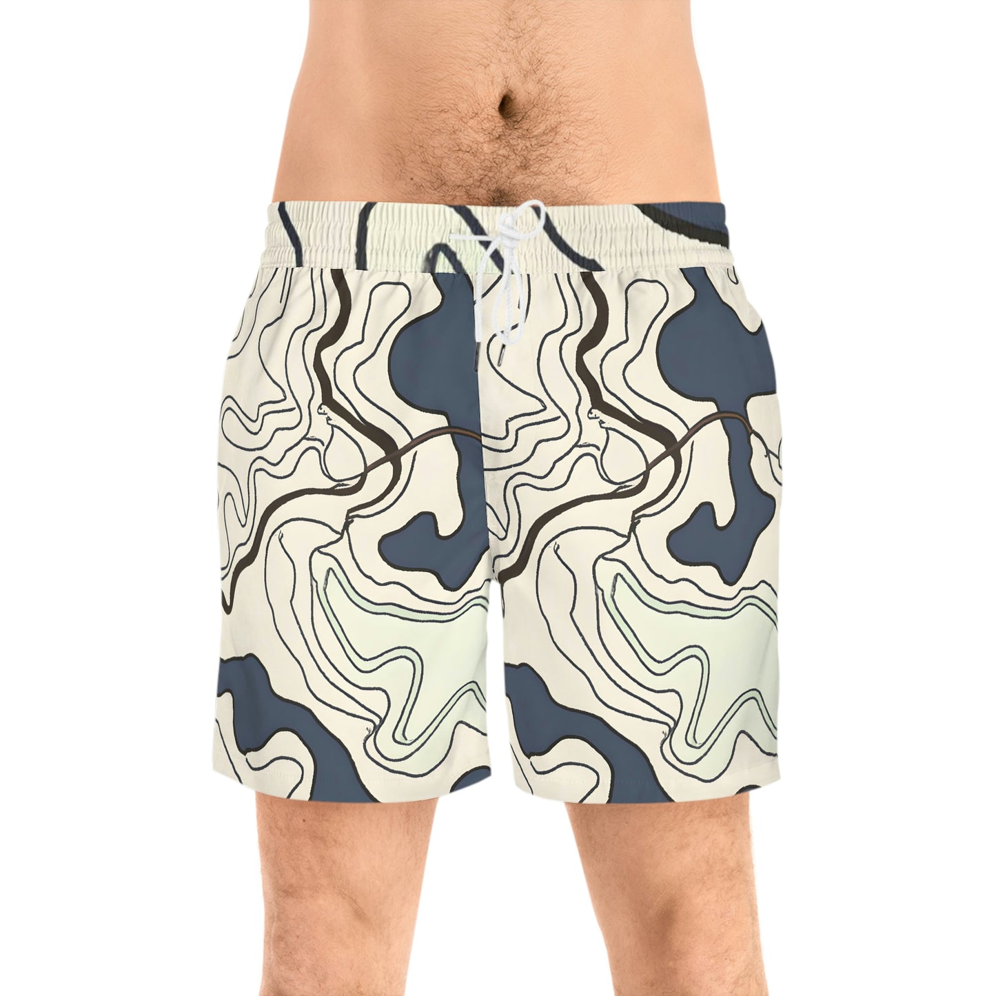 Mitri Winifred - Men's Mid-Length Swim Shorts