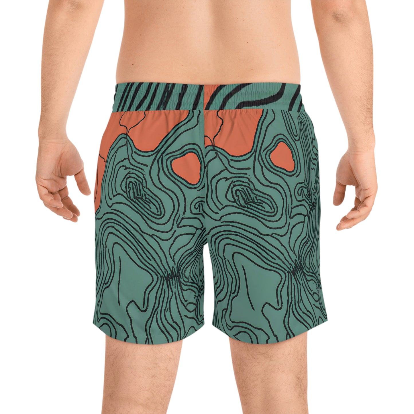 Mitri Evelyn - Men's Mid-Length Swim Shorts