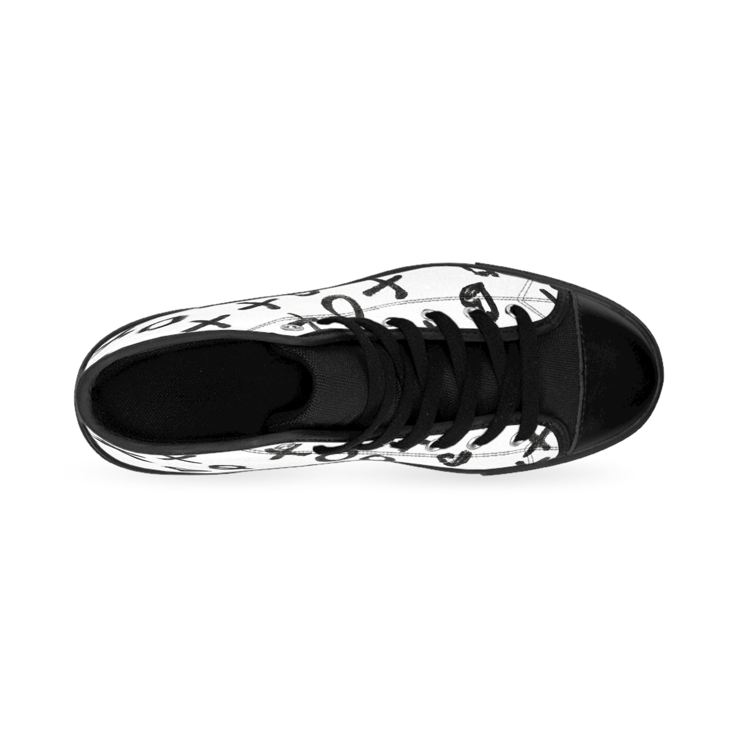 Cion Walterine - Women's Classic HIgh-Top Sneakers