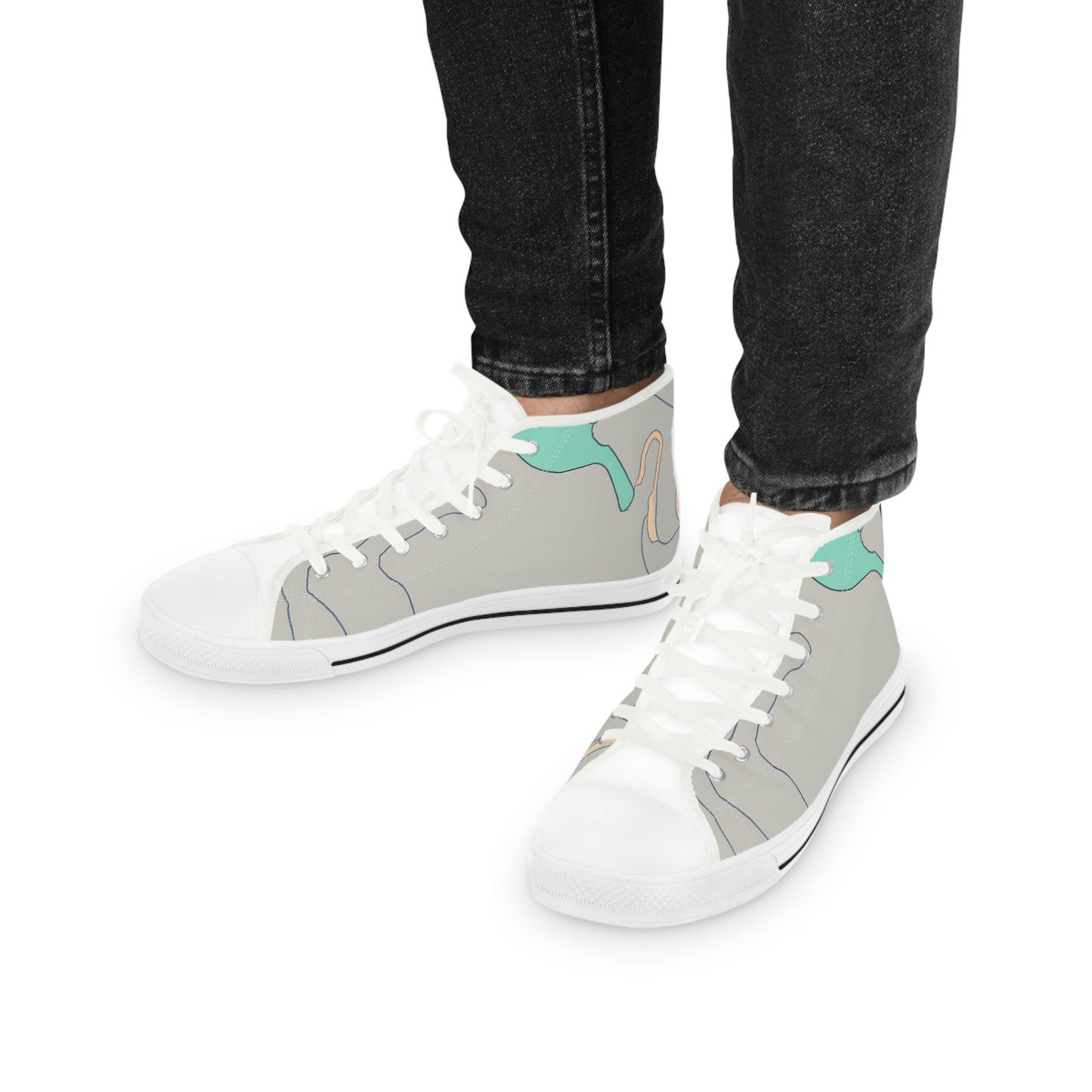 Mitri Joycelyn - Men's High-Top Sneakers