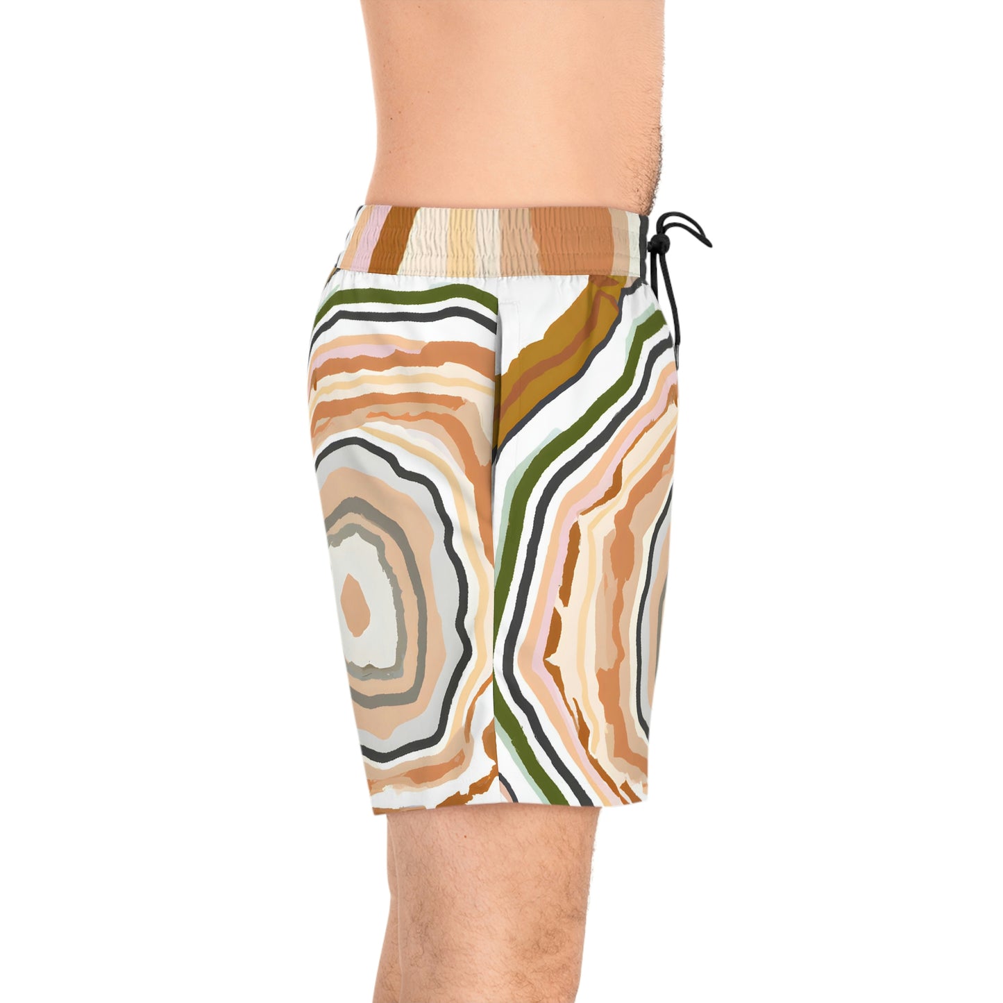 Mitri Norman - Men's Mid-Length Swim Shorts