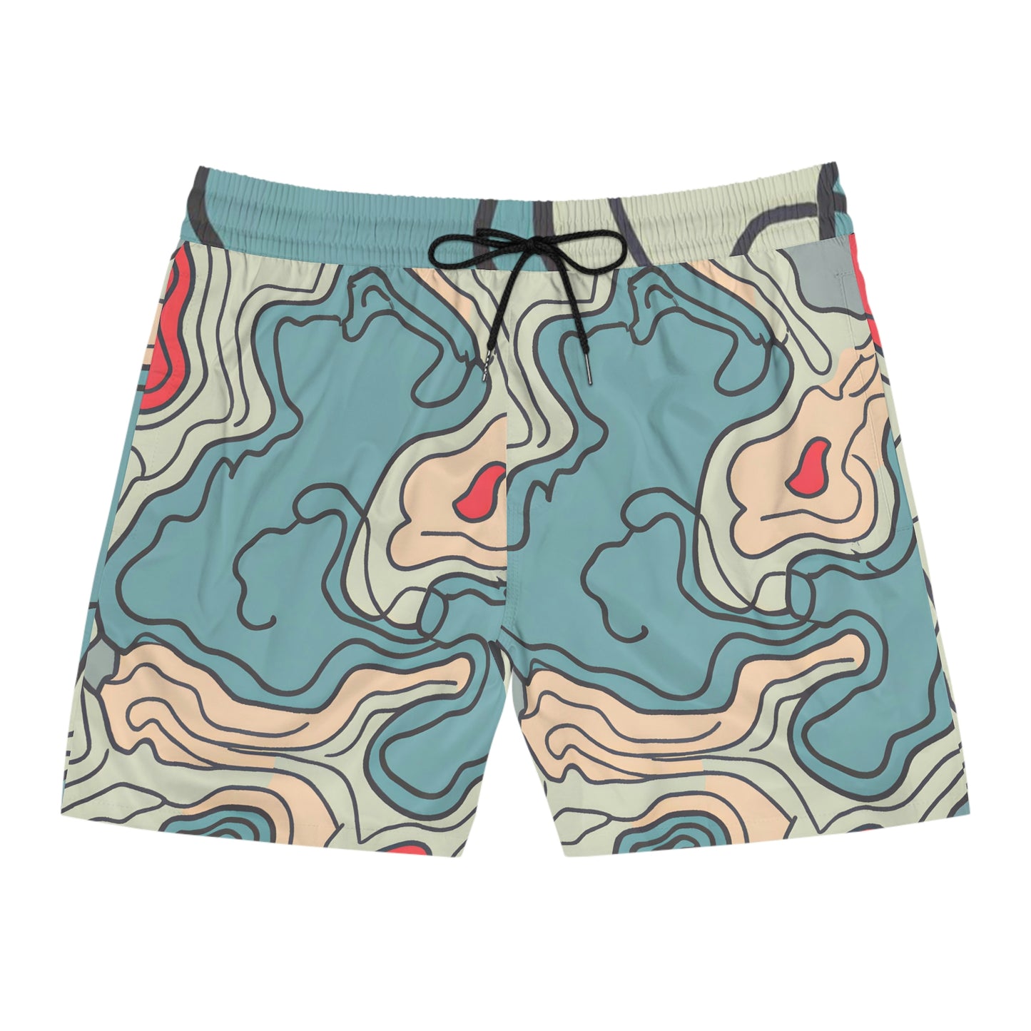 Mitri Ruthanne - Men's Mid-Length Swim Shorts