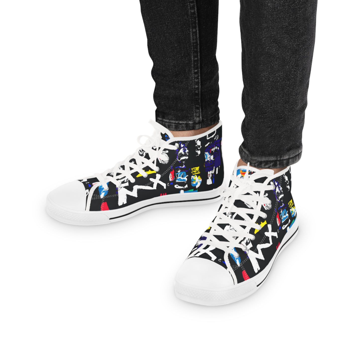 Munie Mildred - Men's High-Top Sneakers