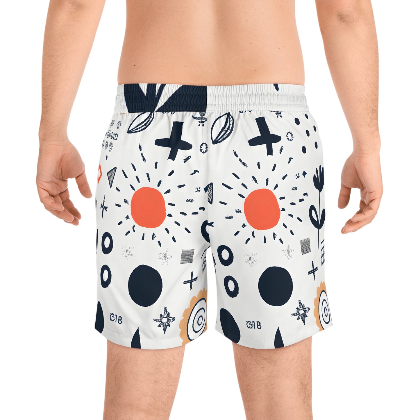 Gestura Alta - Men's Mid-Length Swim Shorts